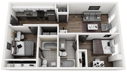 Unit Private Private floor plan